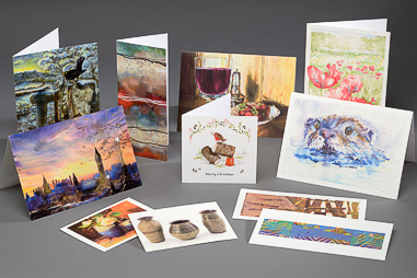 Digitally printed postcards & greetings cards